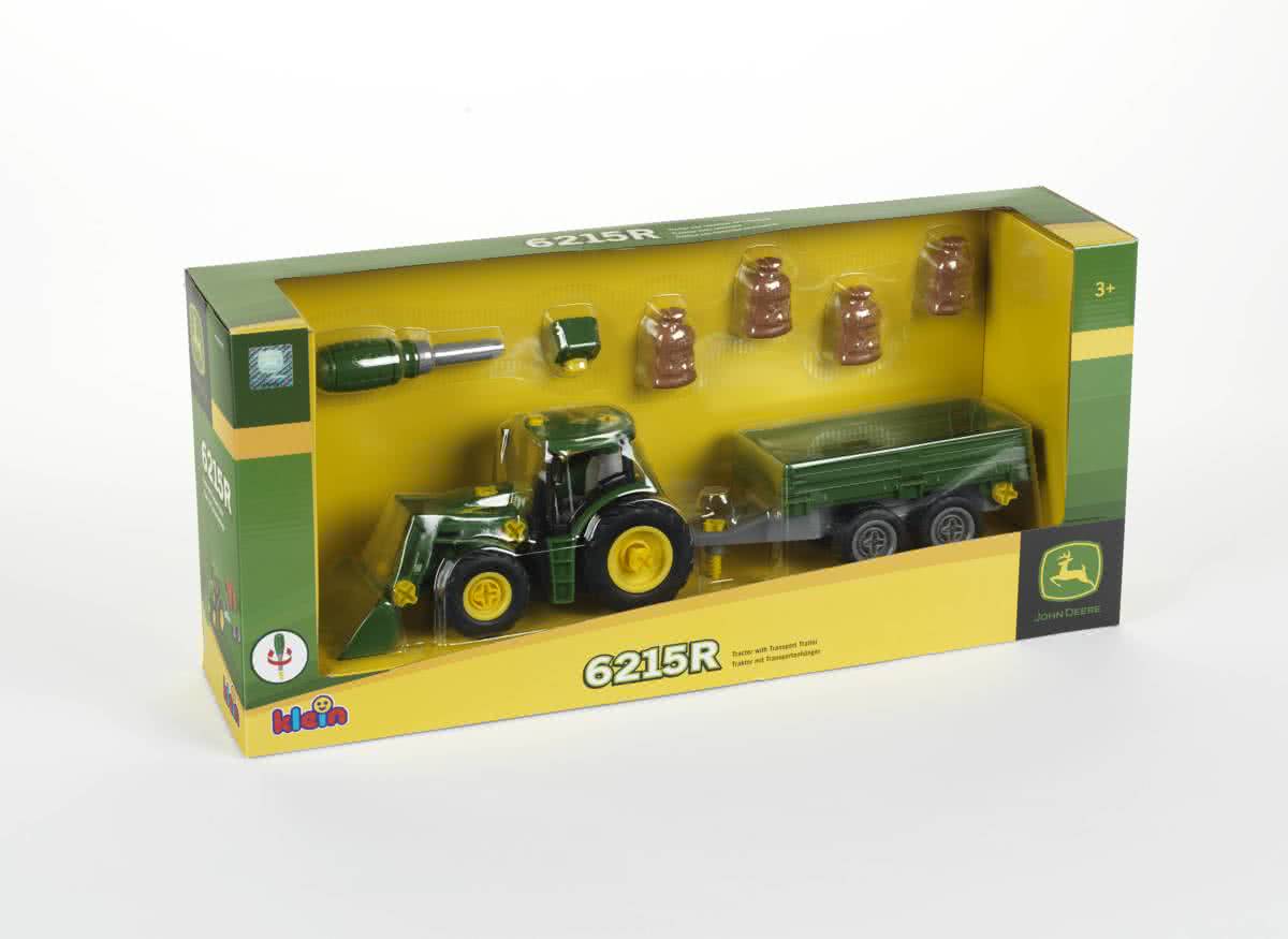 JD TRACTOR+TRANSPORT TRAI